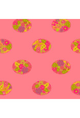 Andover Alison Glass - Ellipse - Floral Dot Salmon - A-9884-E