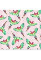 FreeSpirit Tula Pink - Daydreamer - Macaw Ya Later Dragonfruit - PWTP170.DRAGONFRUIT