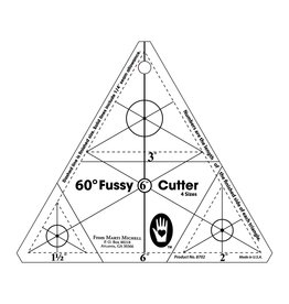 Marti Michell Fussy Cutter - Multi-Size - 60 graden driehoek
