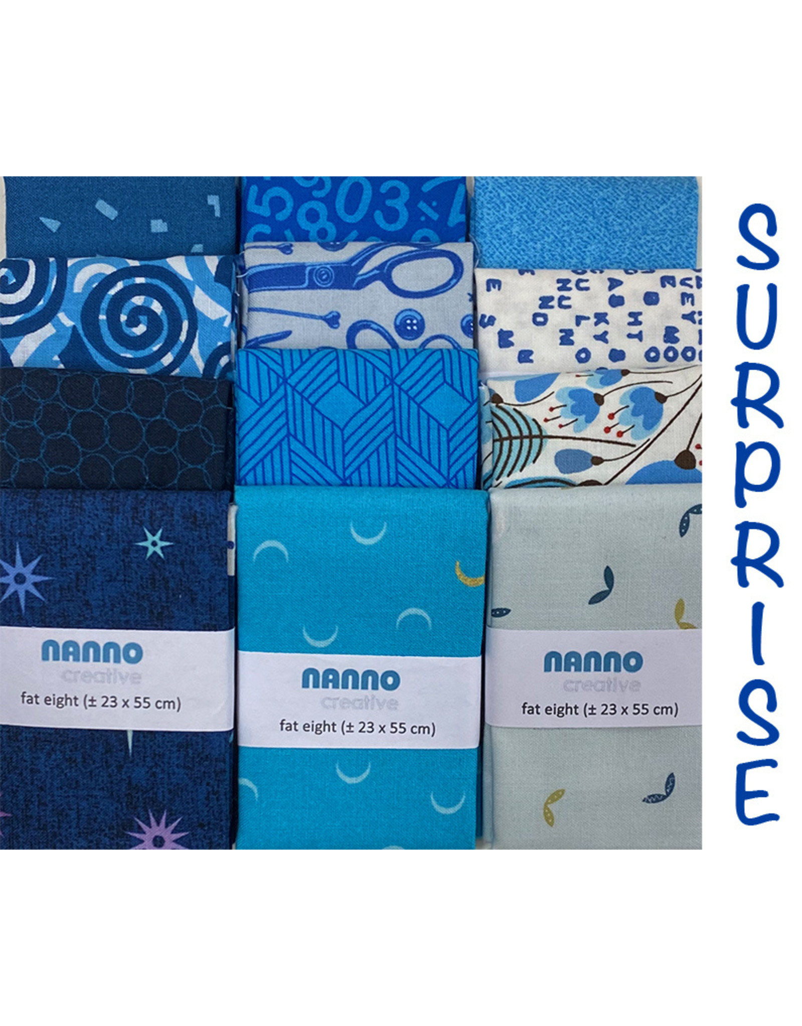 Surpise Bundle with 5 Fat Eights - Blue