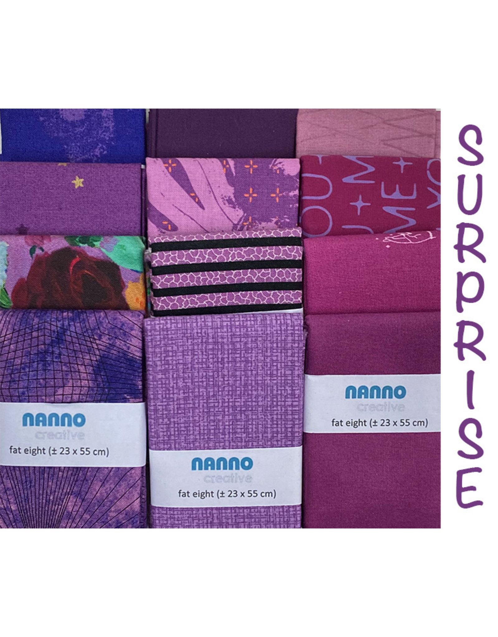 Surprise bundle with 5 Fat Eights - Purple