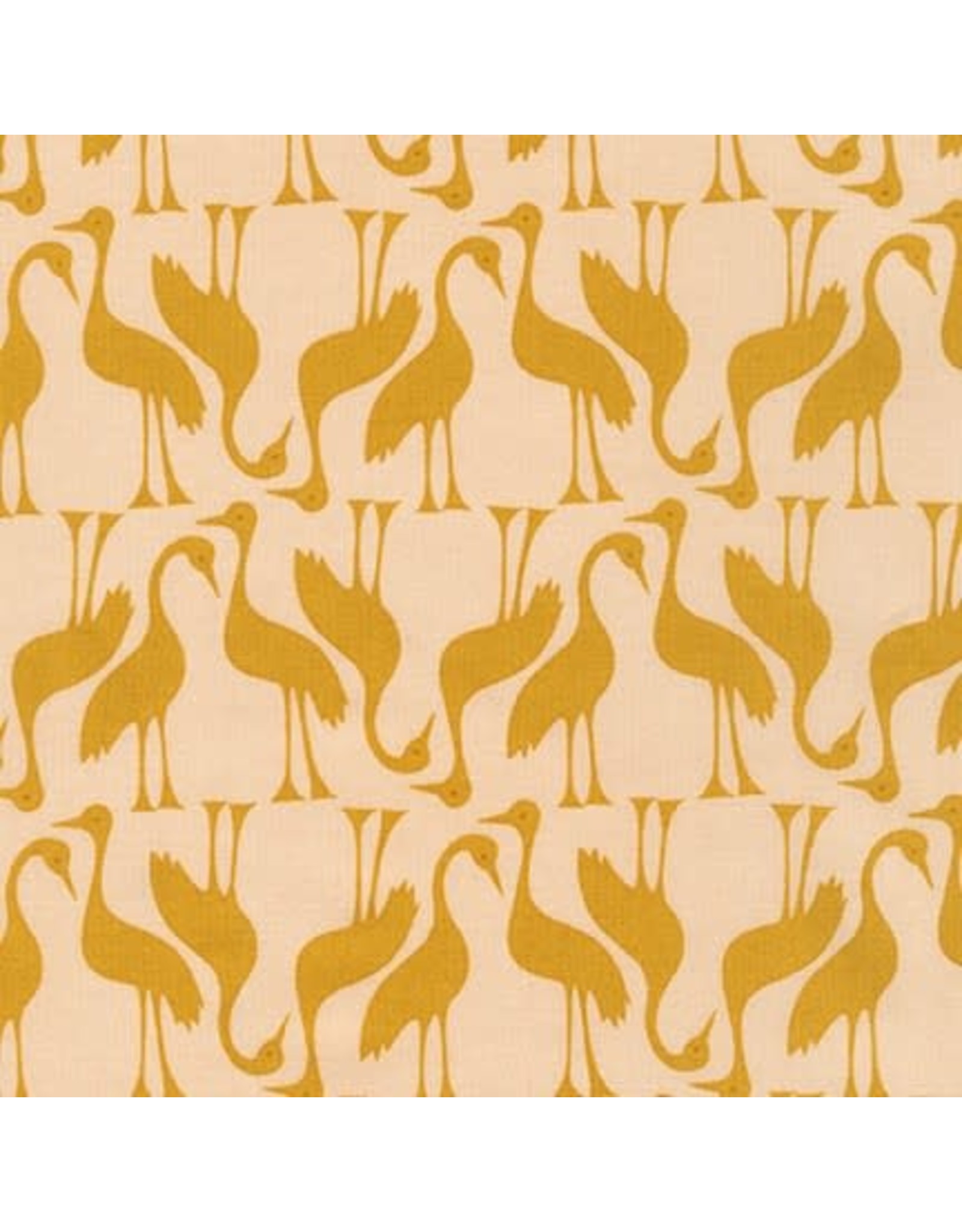 Robert Kaufman Elizabeth Hartman - Sunroom - Cranes Curry - AZH-20495-291