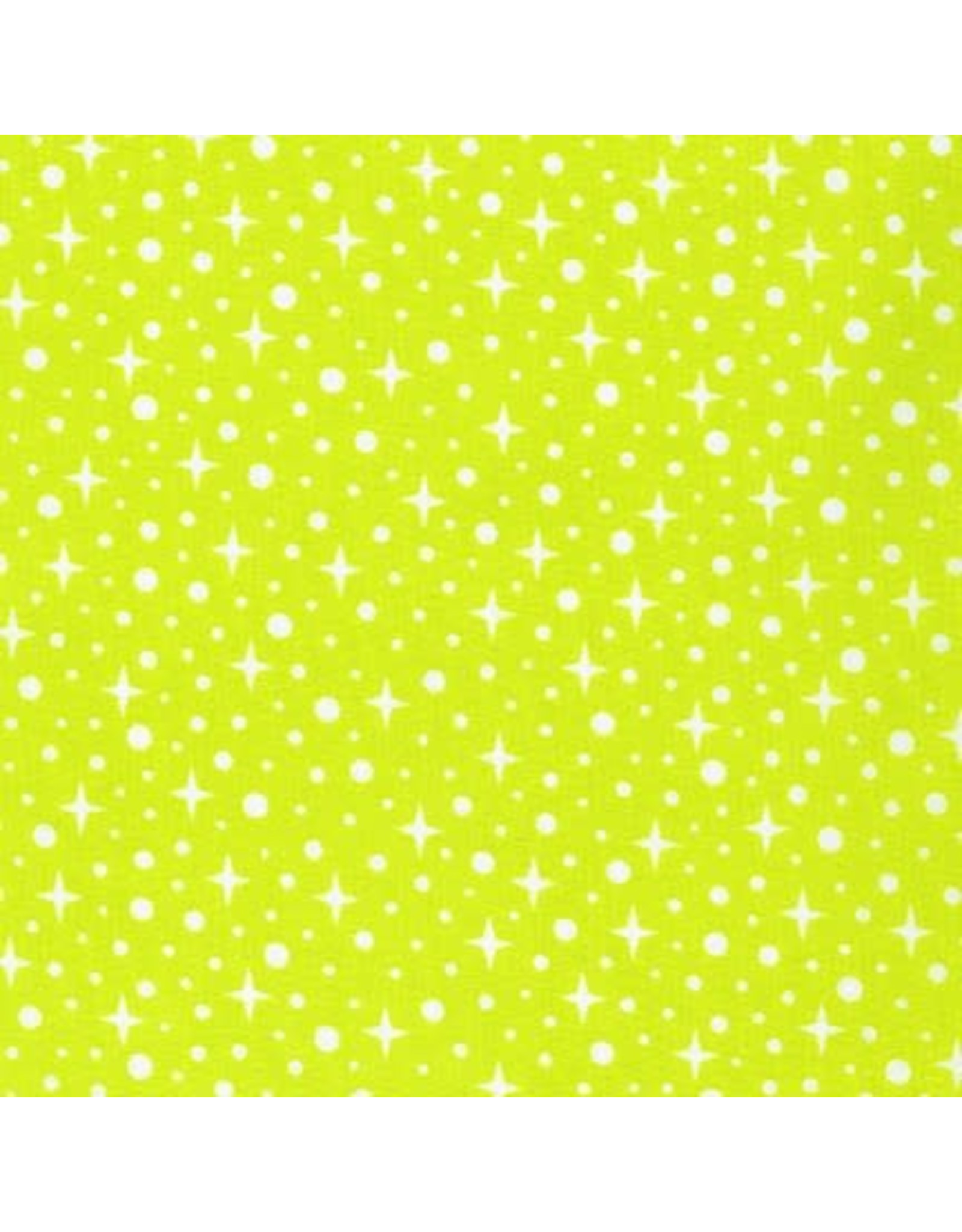 Robert Kaufman Elizabeth Hartman - Sunroom - Star Shine Acid Lime - AZH-20498-386