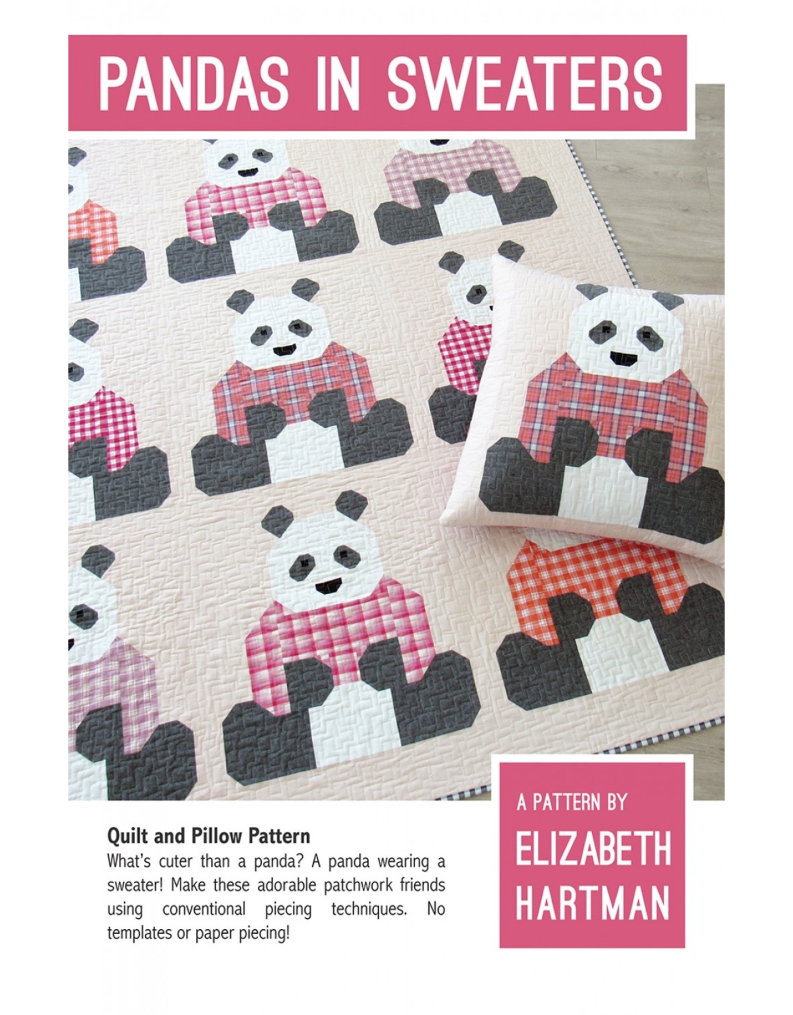 Elizabeth Hartman Elizabeth Hartman - Pandas in Sweaters - EH-064