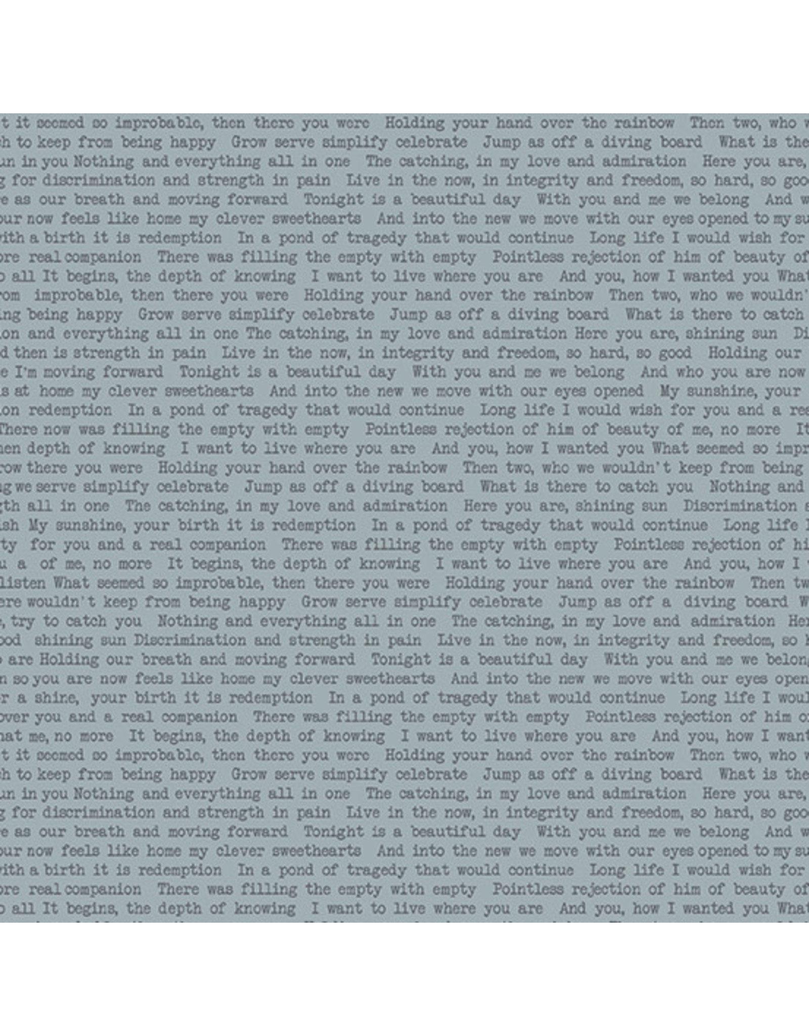 Andover Alison Glass - Sun Print 2022 - 10th Anniversary Collection - Text Stone - A-7246-C1