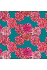 Windham Laura Heine - Happy Chance - Mums Dark Teal - 52694-4