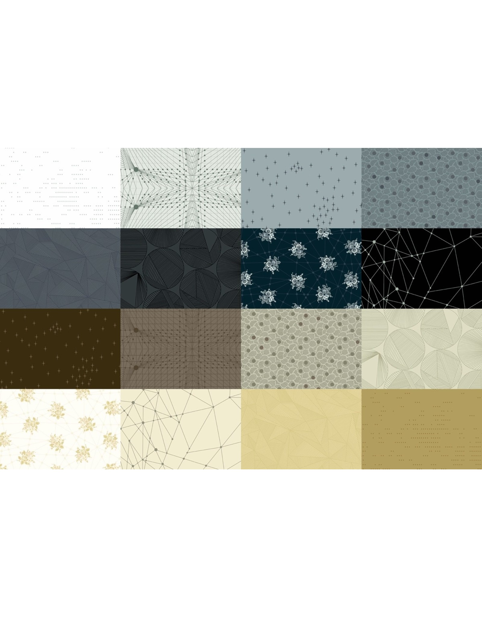 Andover Giucy Giuce - Wallflower - Fat Quarter bundle