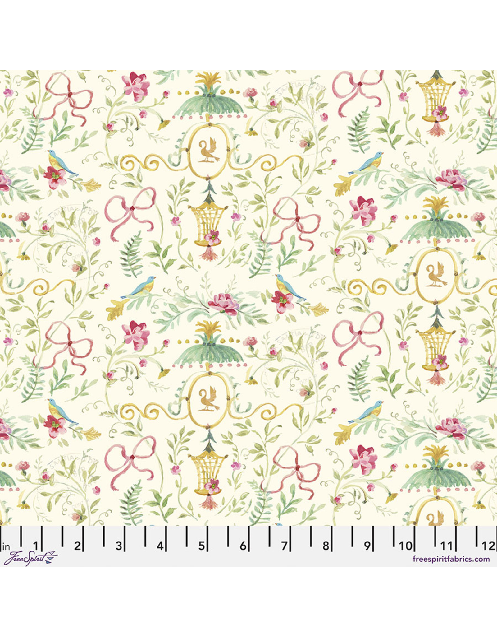 FreeSpirit Brenda Walton - Laurelwood - Veranda Cream - PWBW010.XCREAM