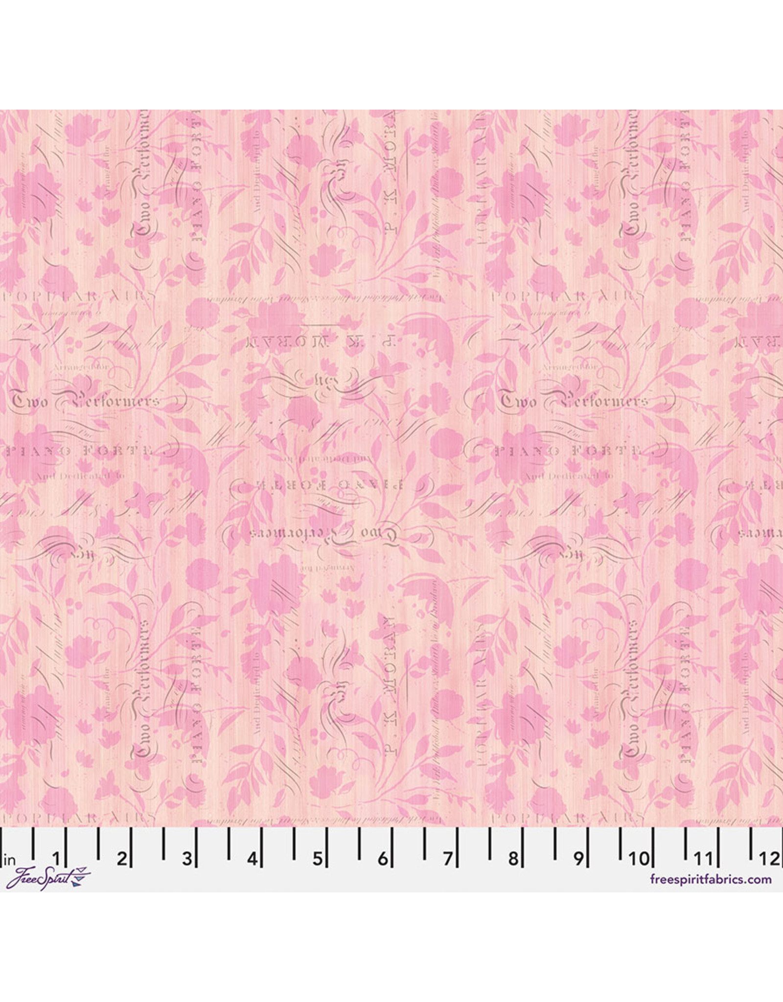 FreeSpirit Brenda Walton - Laurelwood - Floret Pink - PWBW003.XPINK