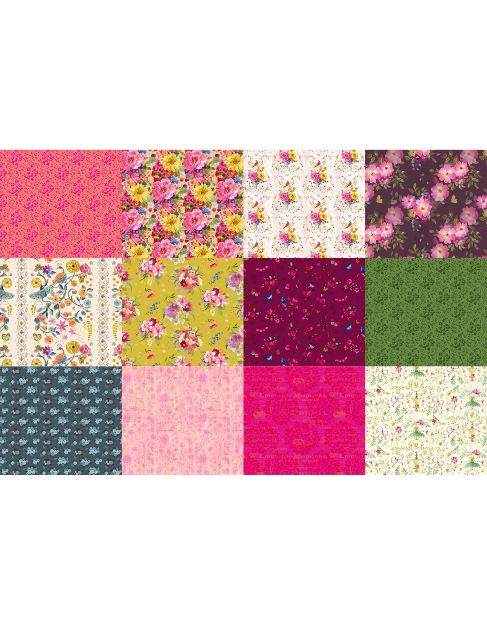 Brenda Walton - Laurelwood - Fat Quarter pakket