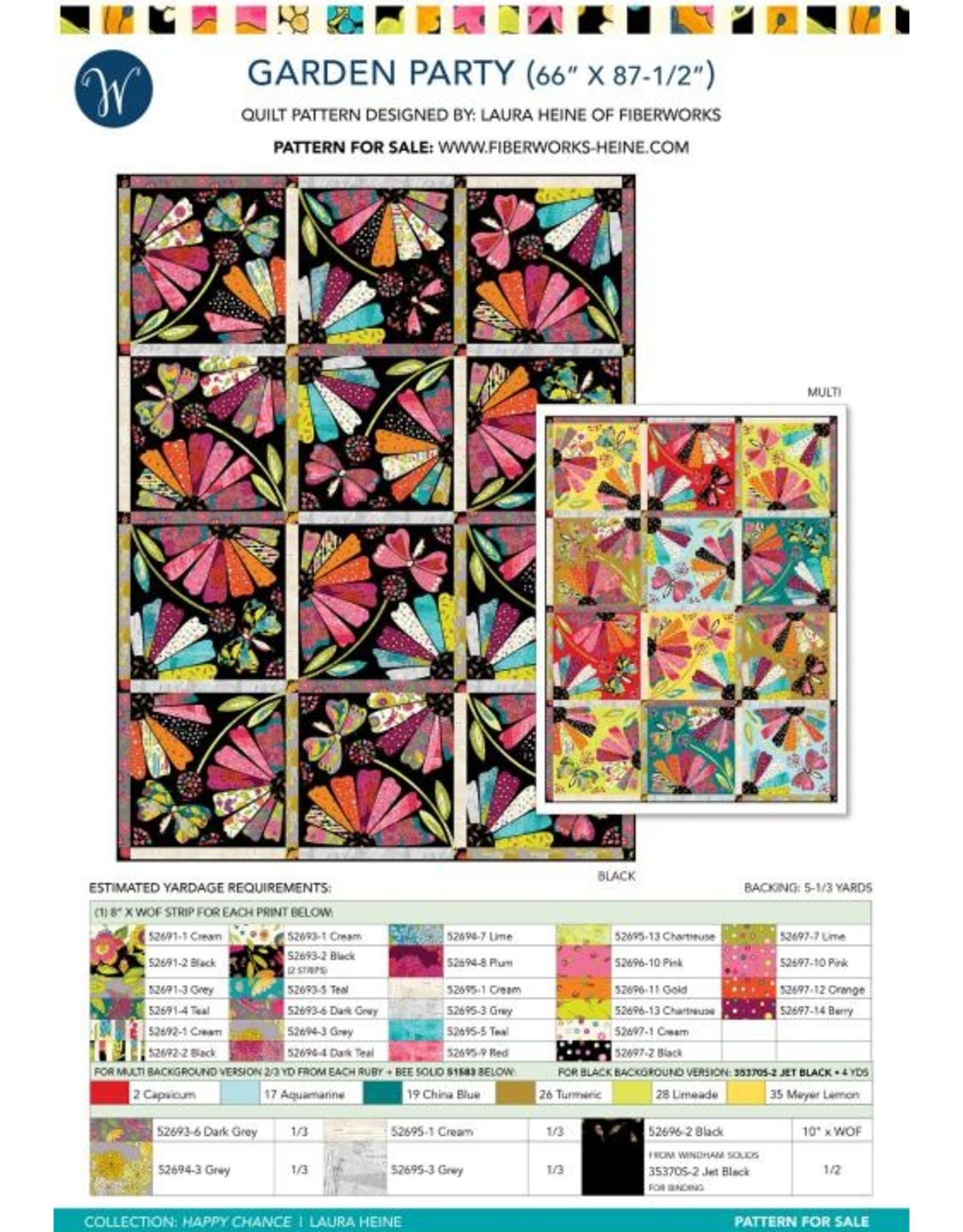 Craft Supplies & Tools Collage Visual Arts Garden Party Quilt Pattern