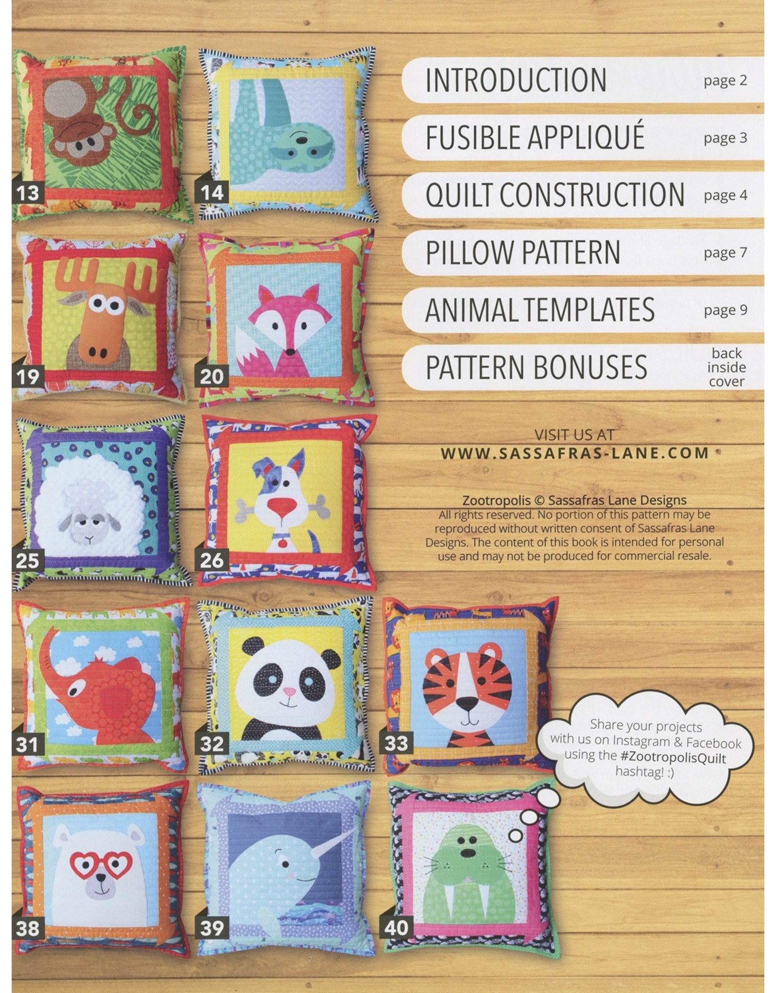 Sassafras Lane Designs Sassafras Lane - Zootropolis