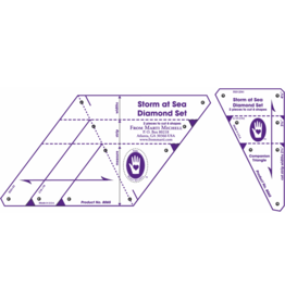 Marti Michell Storm at Sea - Diamond Template Set