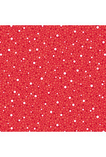 Benartex Amanda Murphy - Holiday Jewels - Snowfall Red - 13564P-10