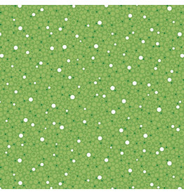 Benartex Holiday Jewels - Snowfall Green