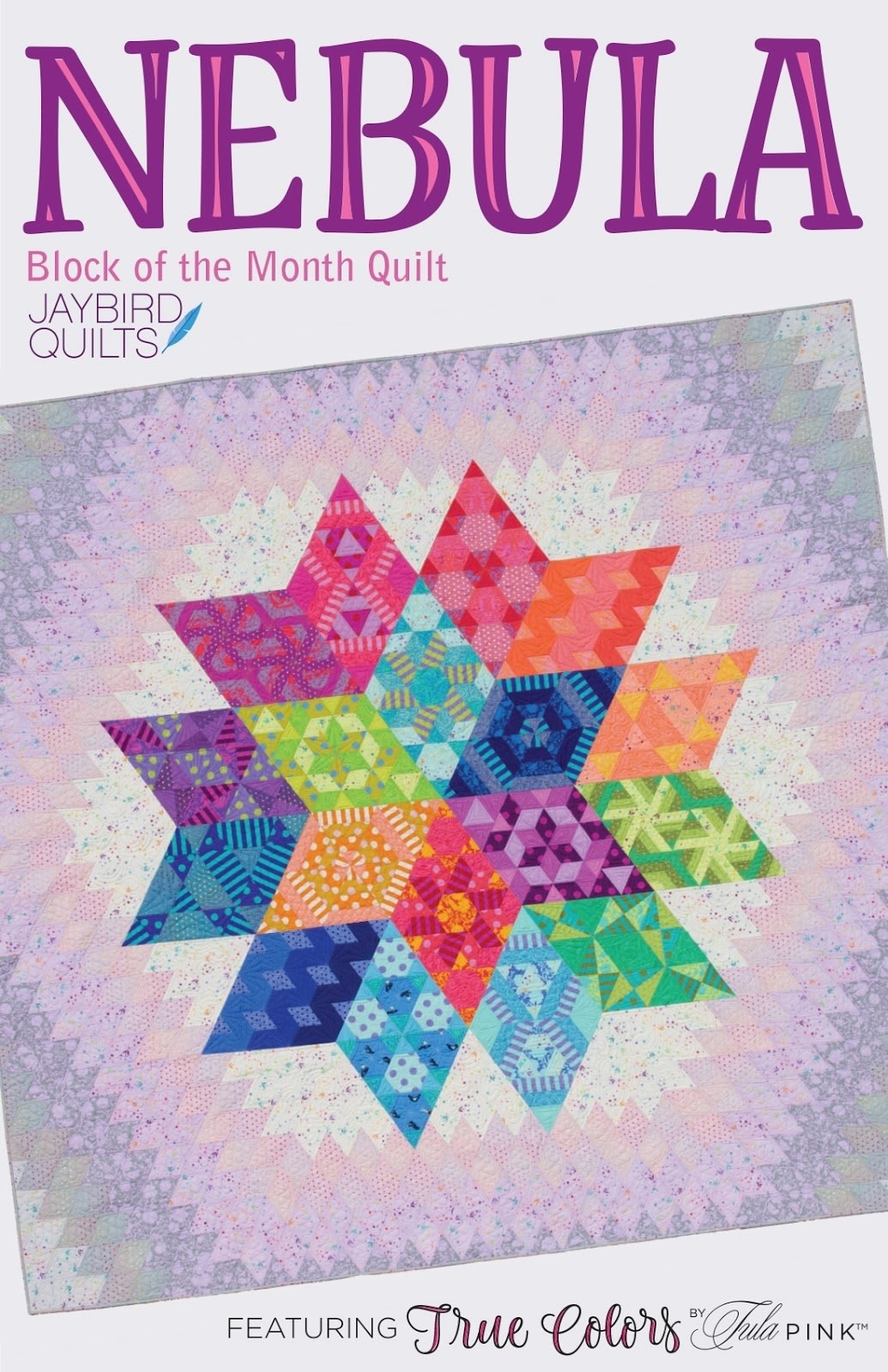 Jaybird Quilts & FreeSpirit Nebula Quilt complete kit Nanno Creative