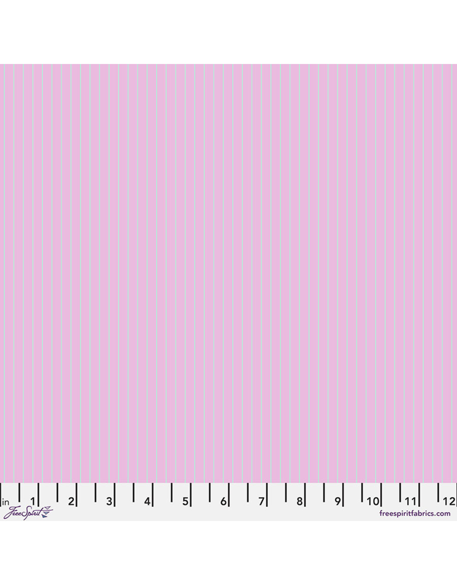 FreeSpirit Tula Pink - True Colors - Tiny Stripes - Petal - PWTP186.PETAL