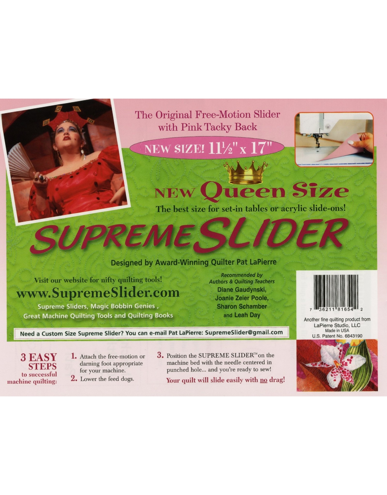 Supreme Slider - Queen - 29 x 43 cm