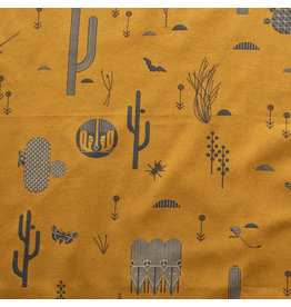 Birch Fabrics The Desert - Desert Silhouettes Brown