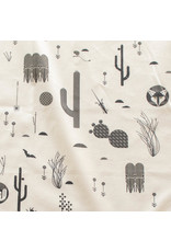 Birch Fabrics Charley Harper - The Desert - Desert Silhouettes Cream - CH-219-CREAM