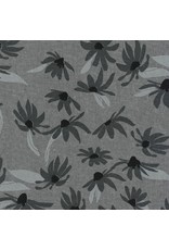 Robert Kaufman Anna Graham - Around the Bend - Floral Graphite - AFH-20977-305