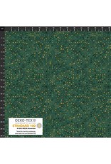 Stof Fabrics Stof Fabrics - Star Sprinkle - Dots Green/Gold - 4599-808