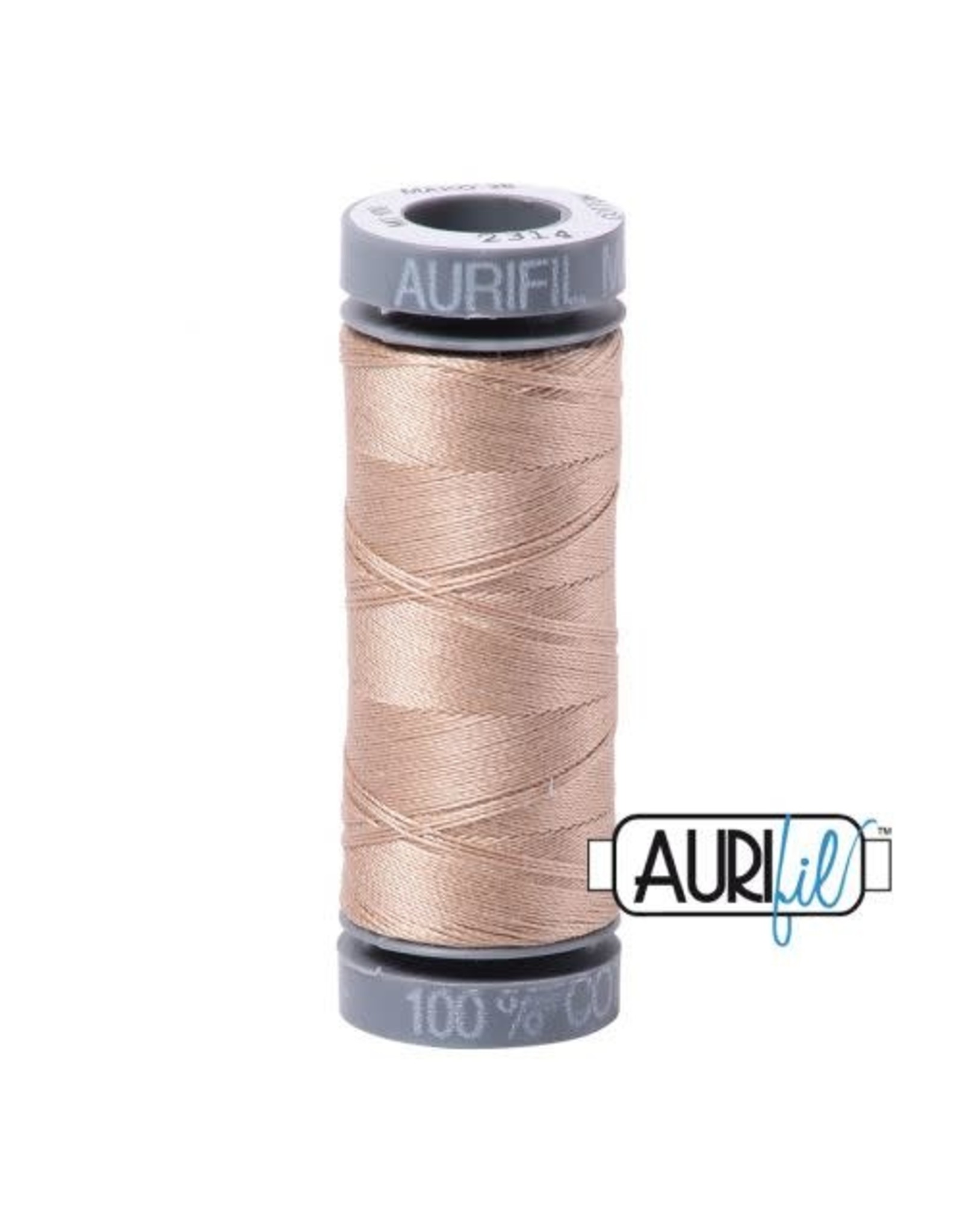 Aurifil Aurifil - Mako 28 - 100 m - 2314 - Beige