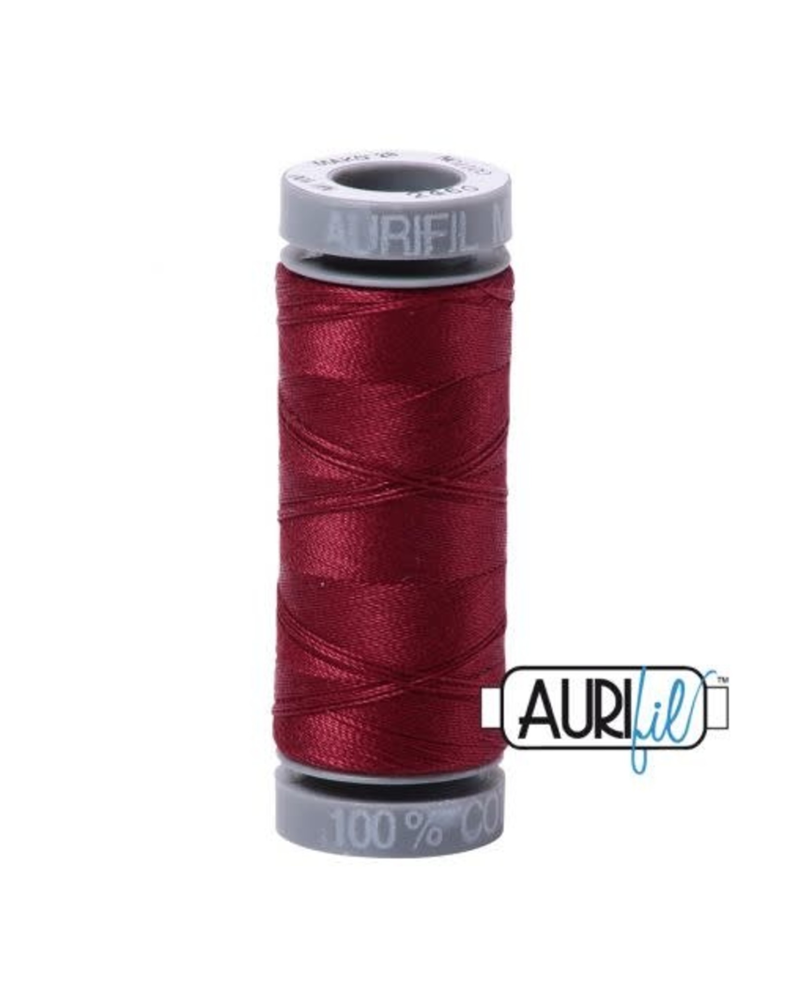 Aurifil Aurifil - Mako 28 - 100 m - 2460 - Dark Carmine Red