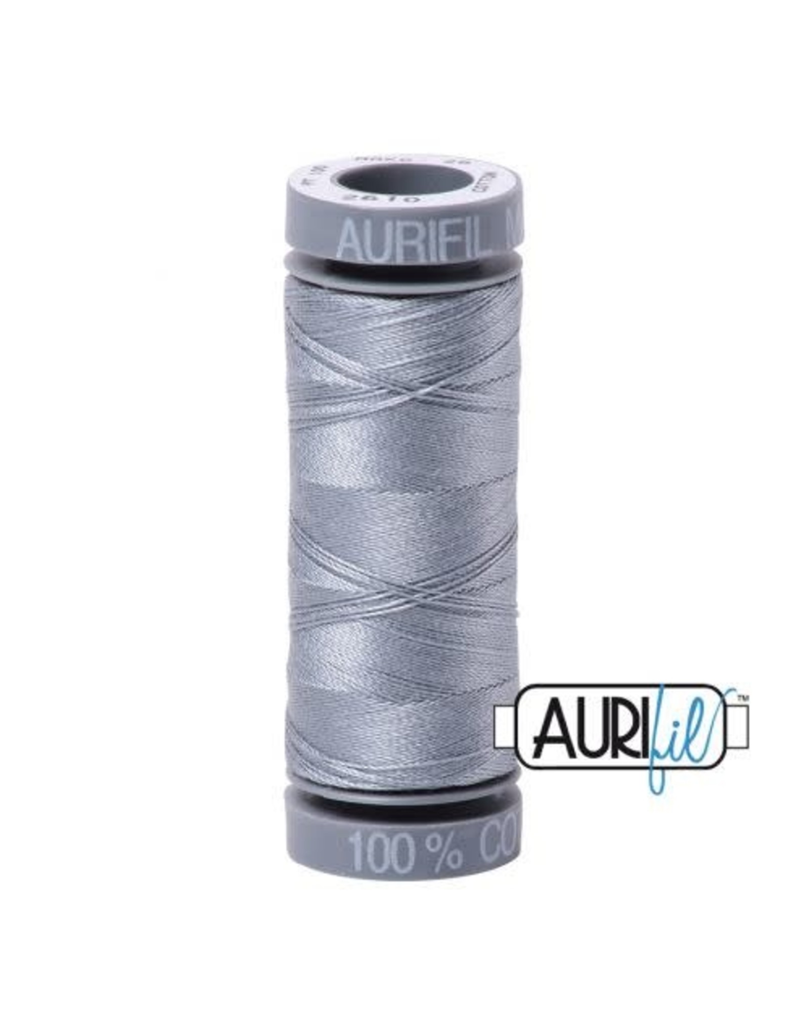 Aurifil Aurifil - Mako 28 - 100 m - 2610 - Light Blue Grey
