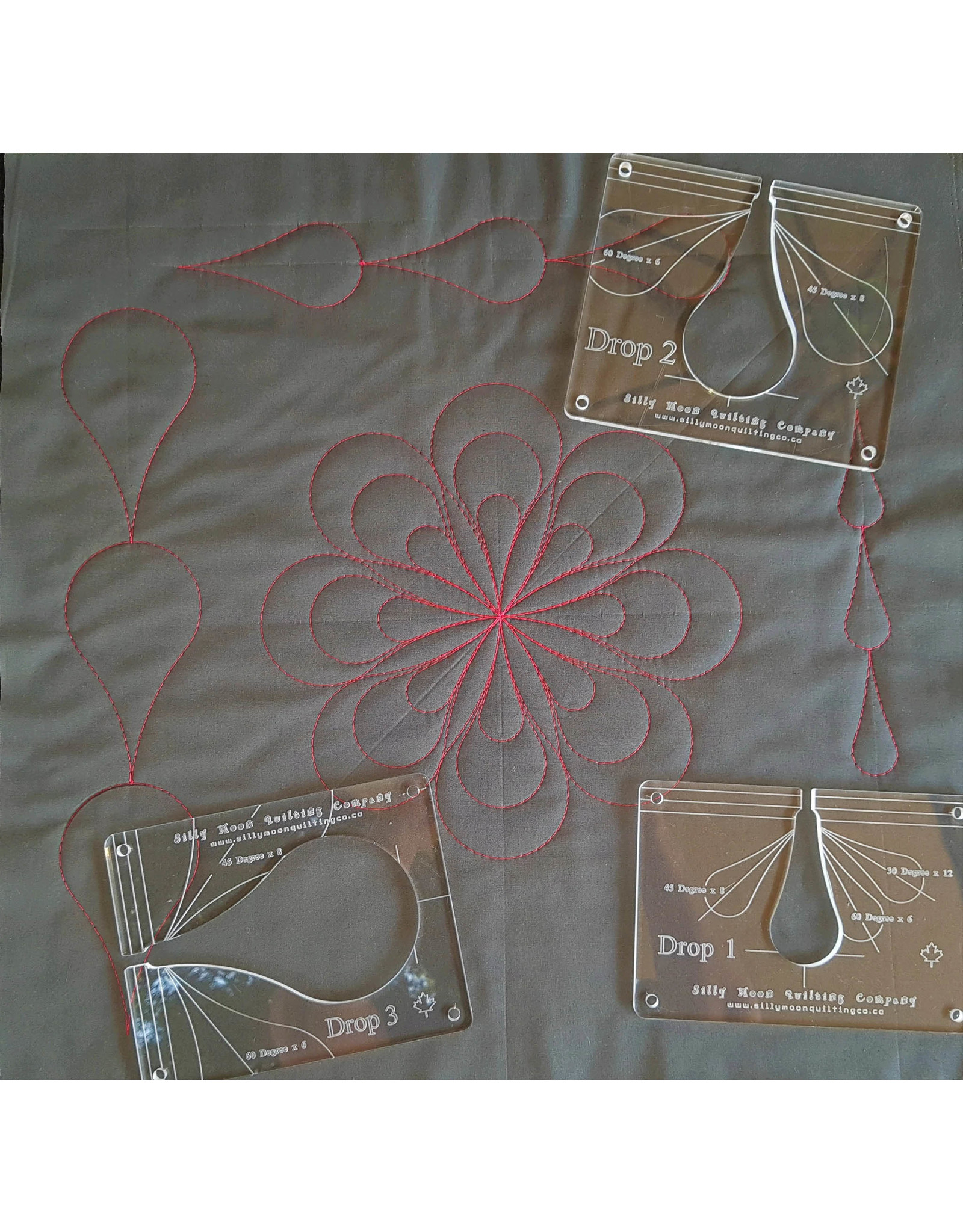 Silly Moon Quilting Co Silly Moon Quilting - Quilt Ruler -  Drop 3