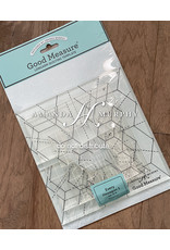 Amanda Murphy - Good Measure Amanda Murphy - Quilting Template - Every Hexagon - Set 1