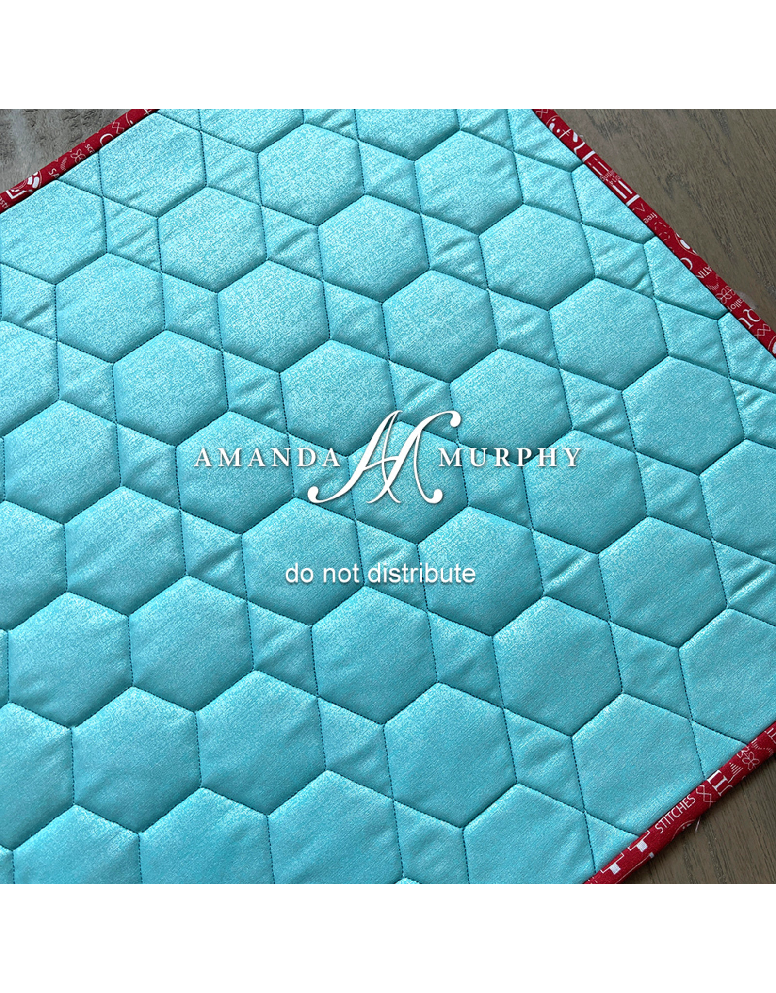 Amanda Murphy - Good Measure Amanda Murphy - Quilting Template - Every Hexagon - Set 1