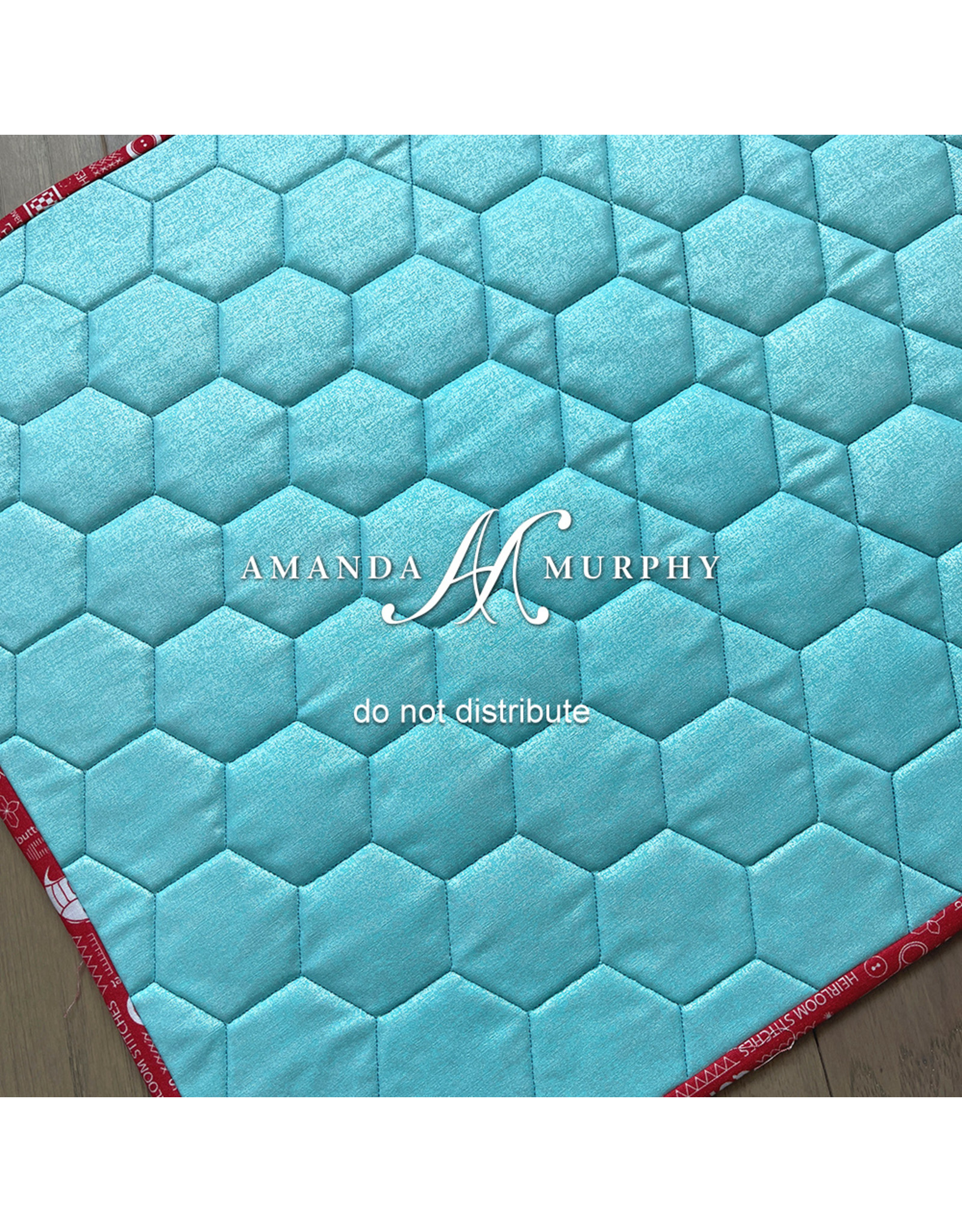 Amanda Murphy - Good Measure Amanda Murphy - Quilting Template - Every Hexagon - Set 1