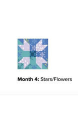Figo Privy Garden - Block of the Month - kit with fabrics and pattern