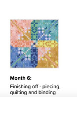 Figo Privy Garden - Block of the Month - kit with fabrics and pattern