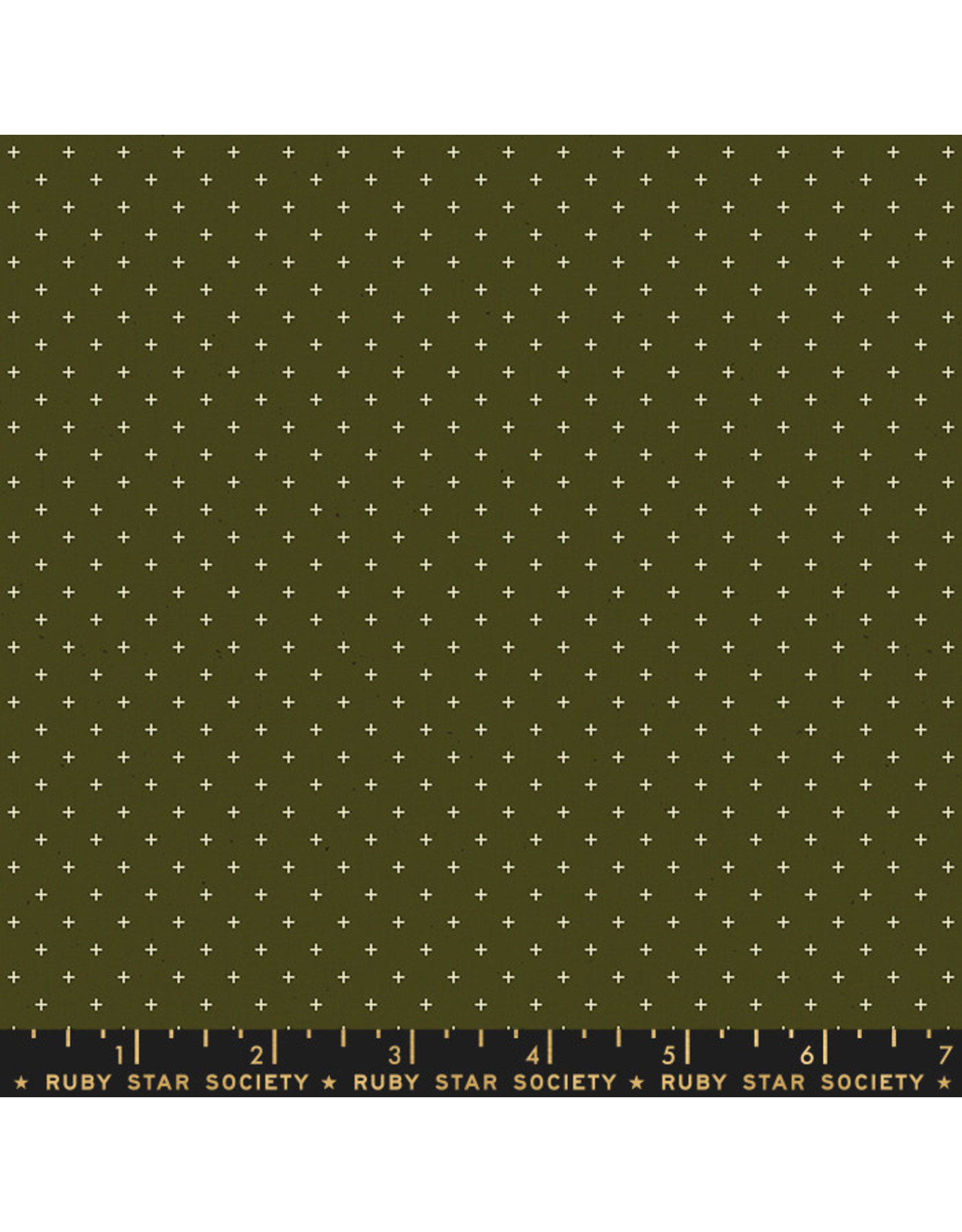 Ruby Star Society Add it Up - Dark Green coupon (± 47 x 110 cm)