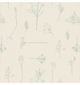 Art Gallery Fabrics Vert Fusion - Sonic Flora Vert