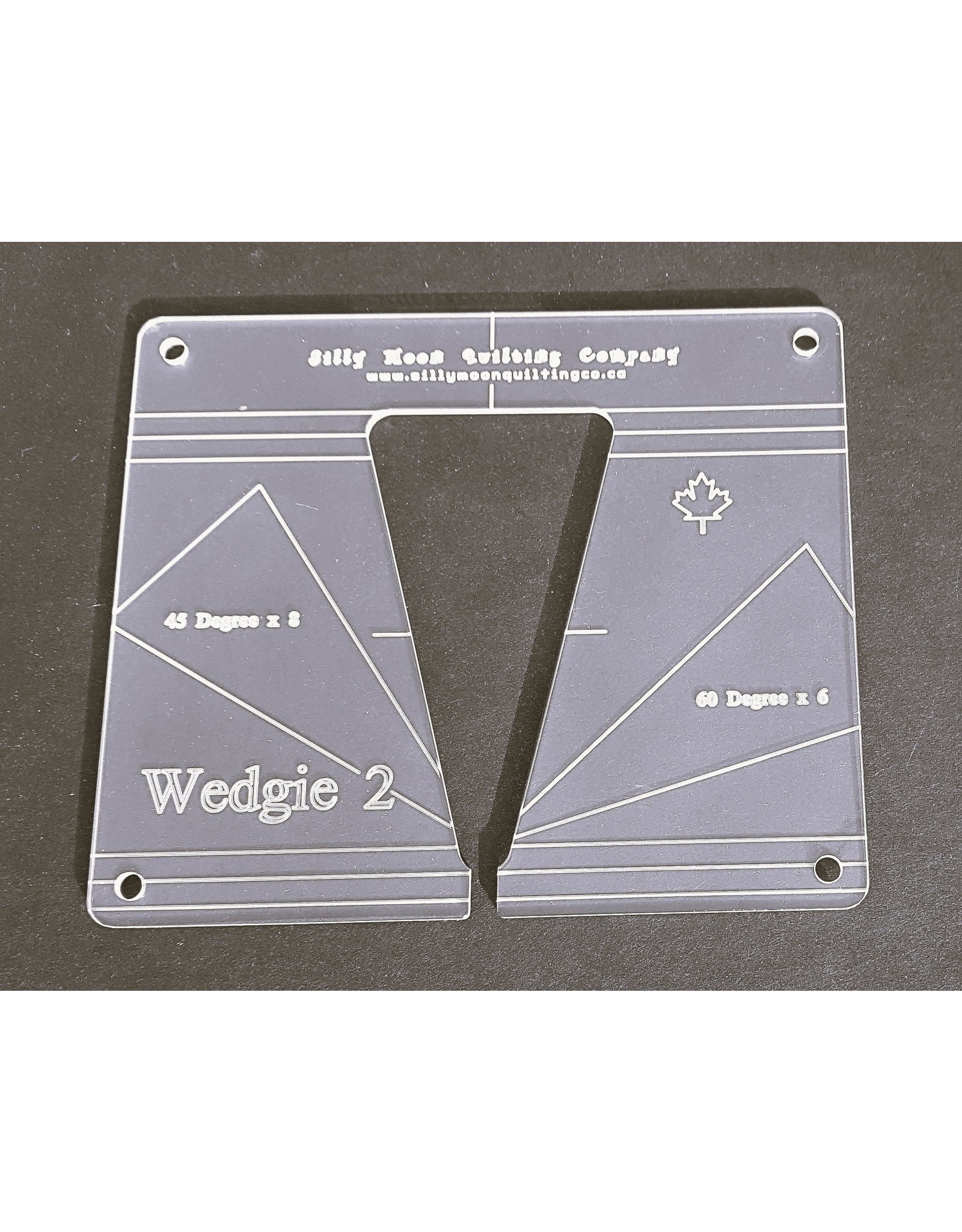 Silly Moon Quilting Co Silly Moon Quilting Co. - Rulerwork - Wedgie 2