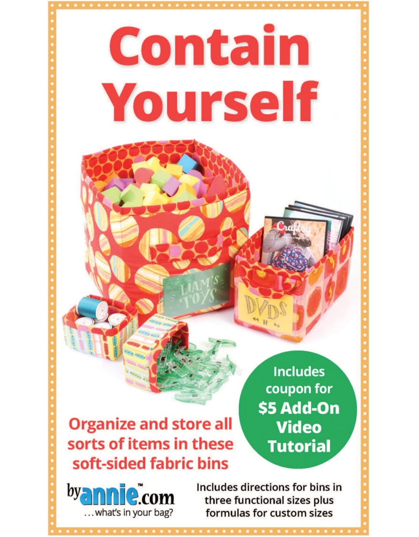 ByAnnie Contain Yourself - by Annie pattern - PBA274