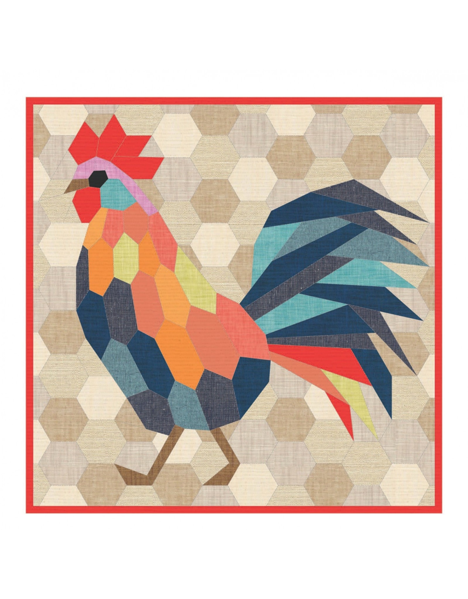 Violet Craft English Paper Piecing (EPP) - Violet Craft - The Rooster