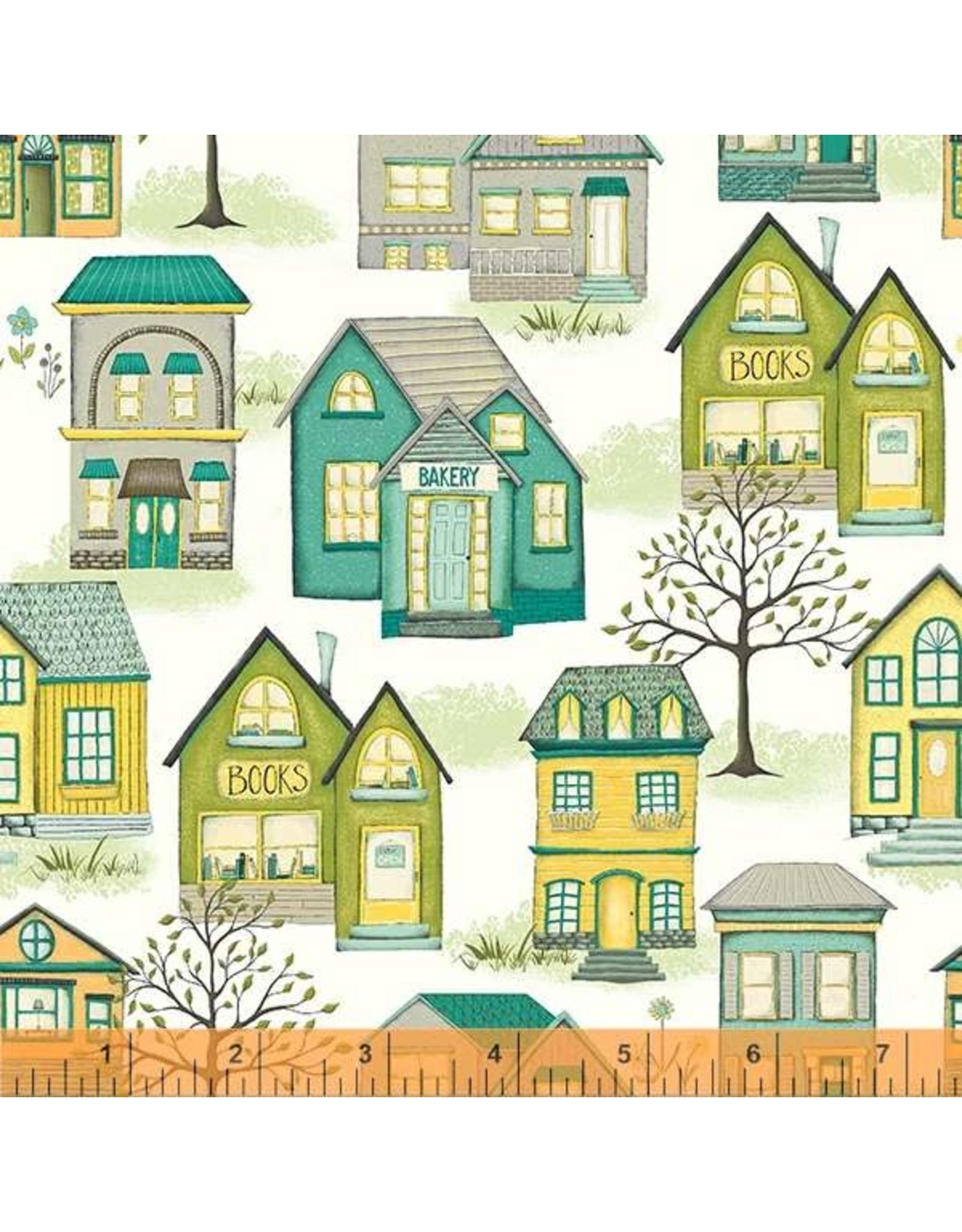 Windham Terri Degenkolb - Be My Neighbor - Houses Ivory - 53158-1
