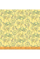 Windham Terri Degenkolb - Be My Neighbor - Bicycles Pale Yellow - 53162-2