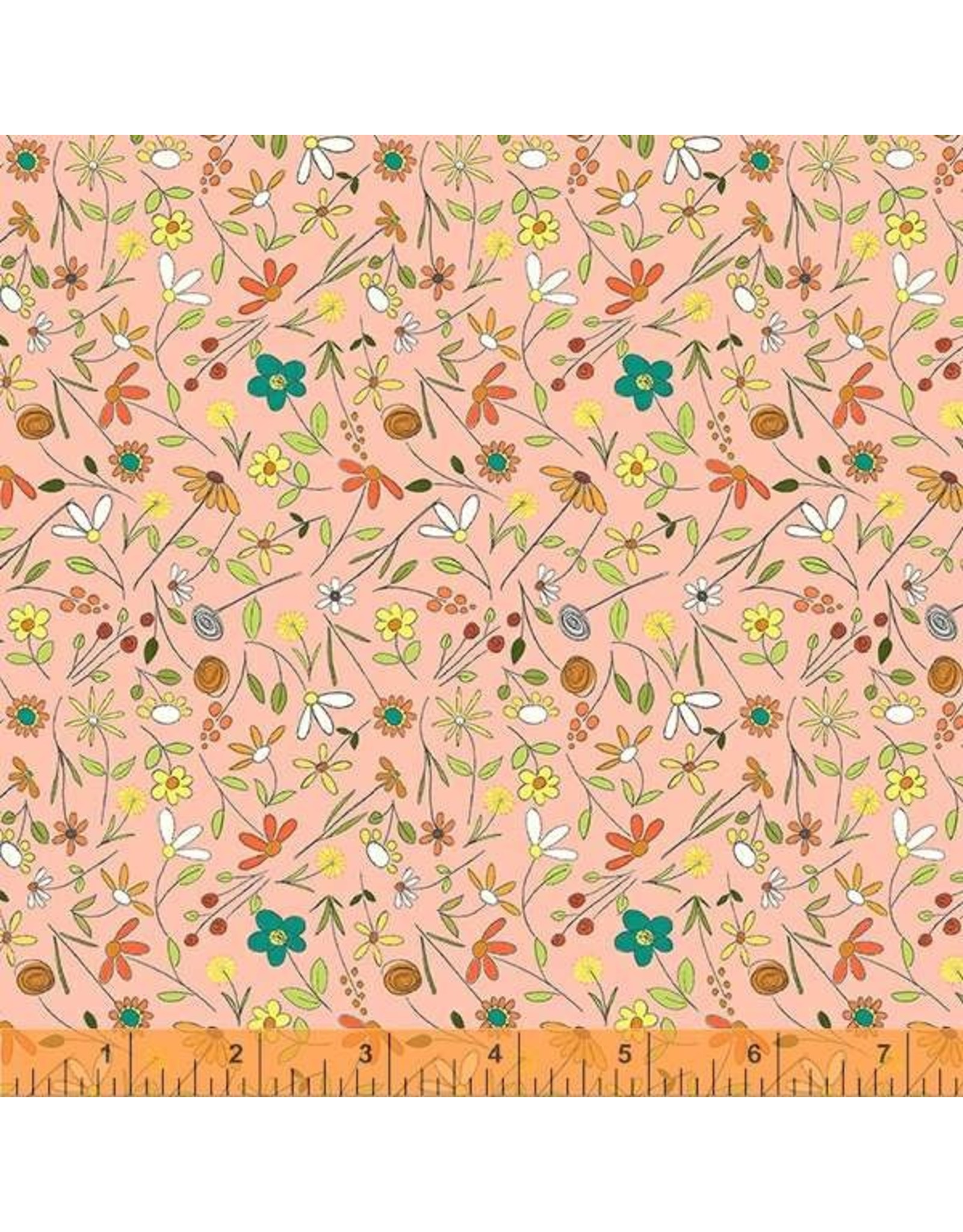 Windham Terri Degenkolb - Be My Neighbor - Tiny Floral Blush - 53163-8