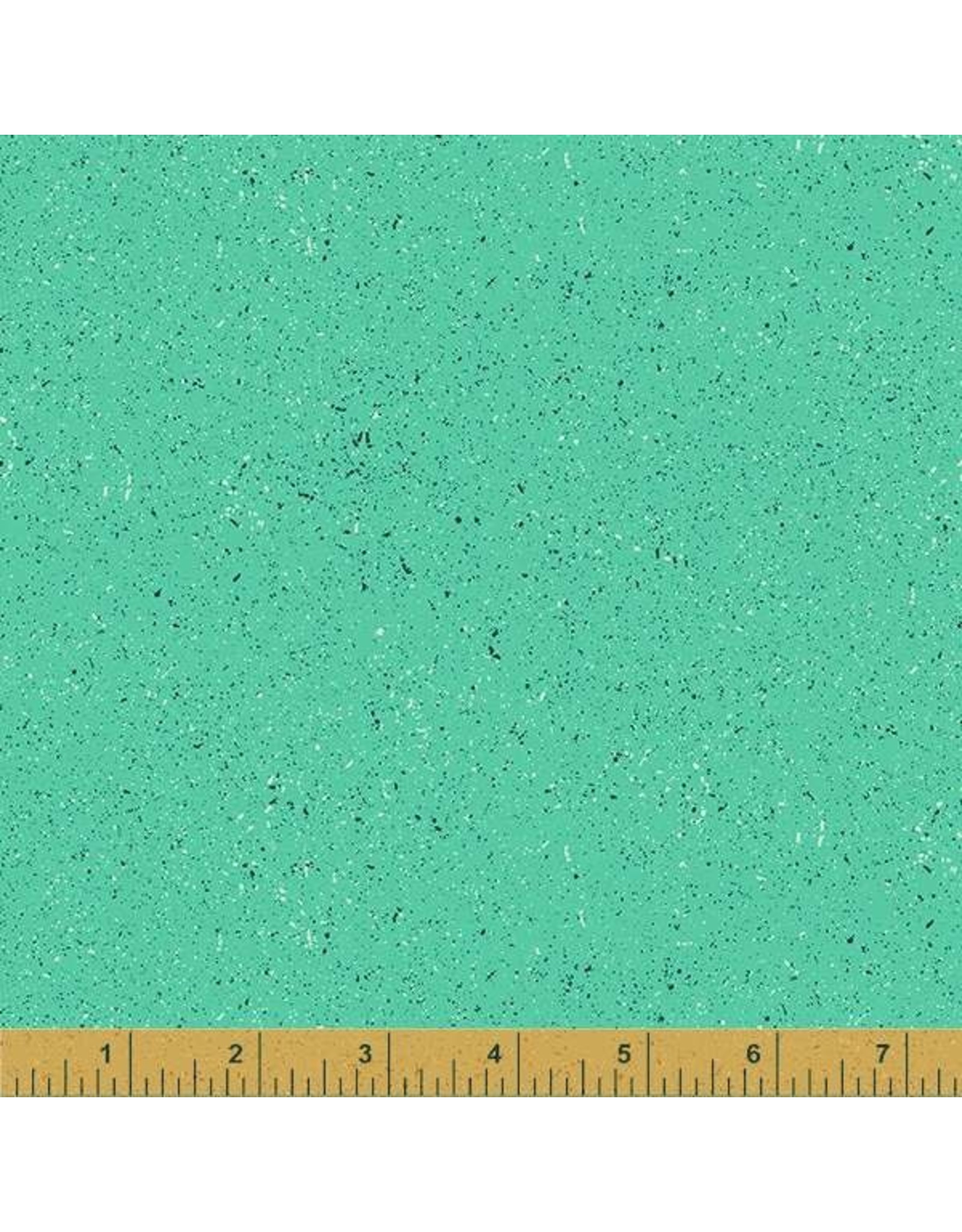 Windham Terri Degenkolb - Be My Neighbor - Granite Texture Turquoise - 53164-10