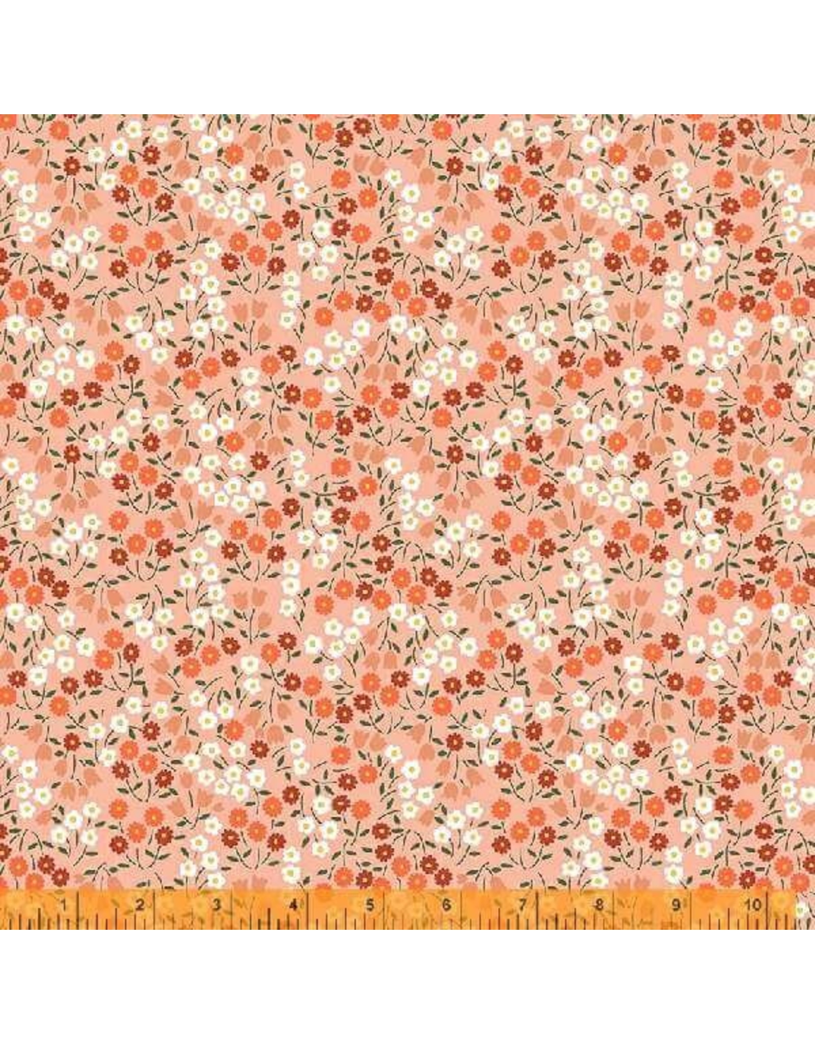 Windham Allison Harris - Forget-Me-Not - Ditsy Floral Peach - 53011-10