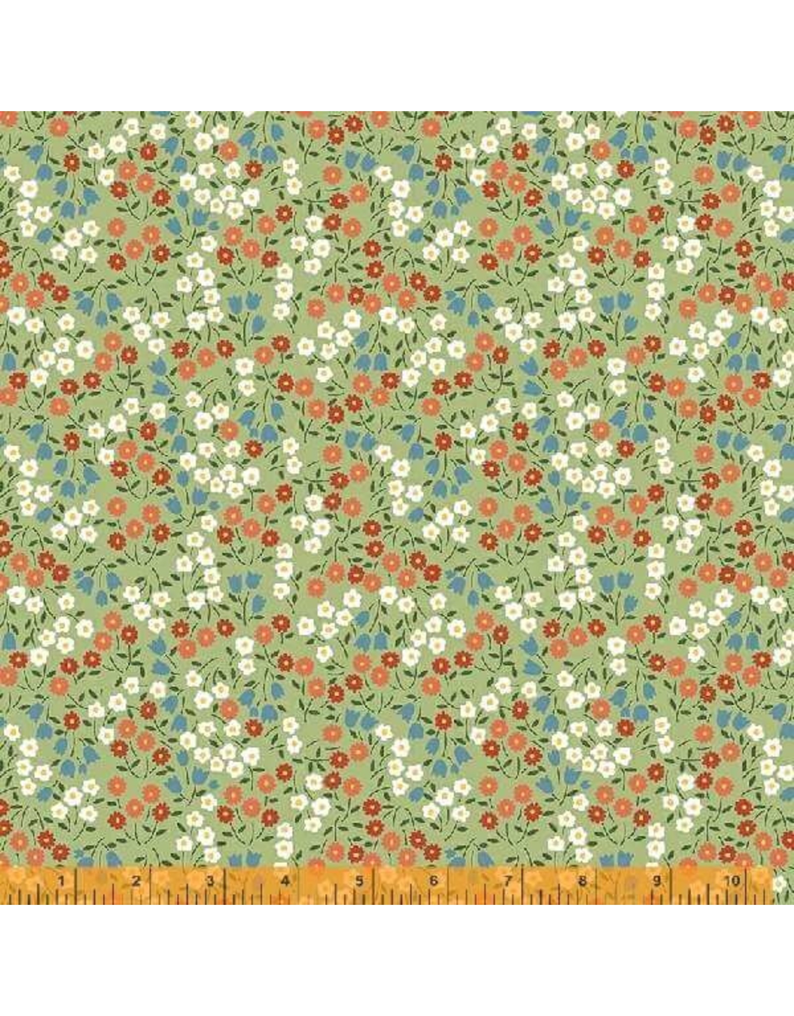 Windham Allison Harris - Forget-Me-Not - Ditsy Floral Leaf - 53011-9