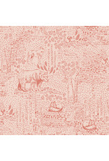 Art Gallery Fabrics Maureen Cracknell - Woodland Keeper - Awaken Forest Rose - WKP79514