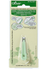Clover Bias Tape Maker - Fusible - 6 mm - 1/4 inch - for stained glass quilts