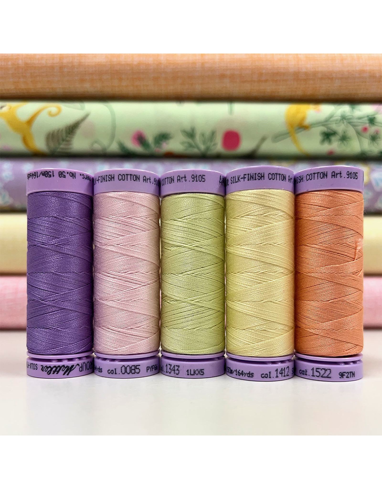 Mettler Mettler - Silk Finish Cotton 50 - Spring Pastel