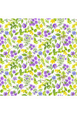 Makower UK Summer Days - Wildflowers Purple